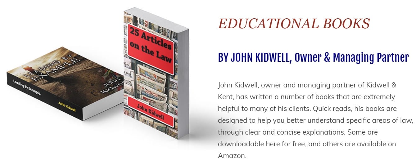 Photo of the Educational books by John Kidwell