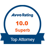 Avvo Rating | 10.0 | Superb | Top Attorney